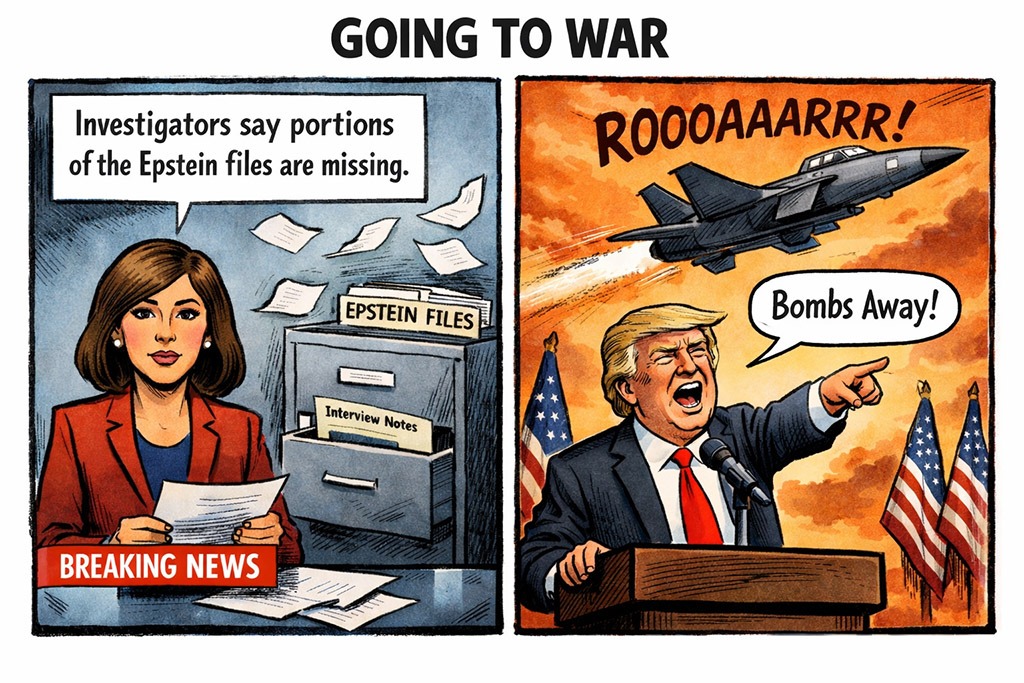 Cause of the Iran War - A distraction from the Epstein files Cause of the Iran War - A distraction from the Epstein files